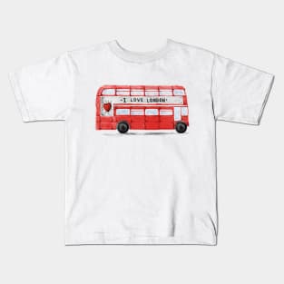 London Bus Kids T-Shirt